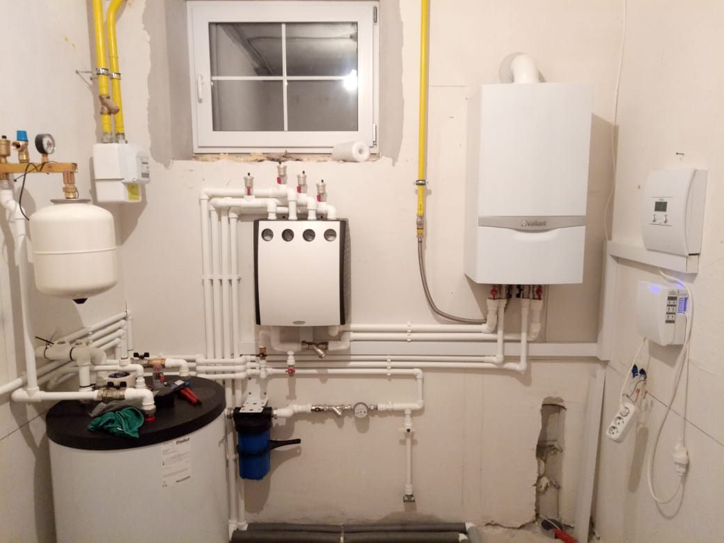 Комплексный монтаж отопления частного дома